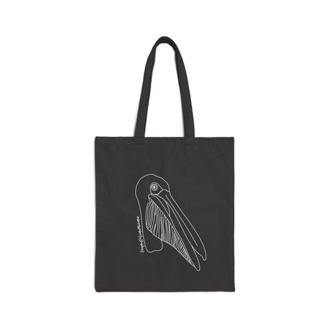 Pelican Canvas Tote Bag