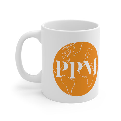 Orange PPM Logo Ceramic Mug 11oz