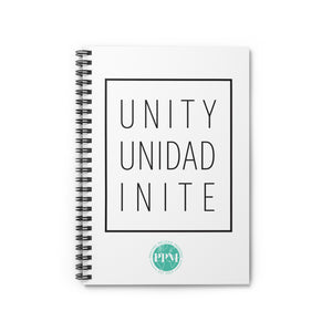Unity Spiral Notebook - Ruled Line